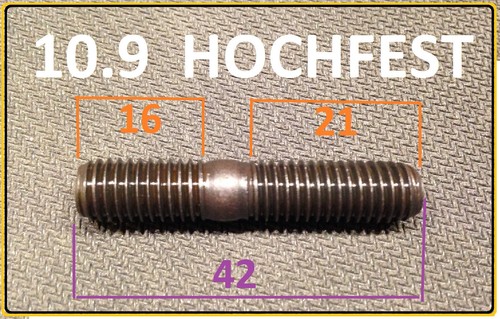 Stück hochfeste stehbolzen - 1,