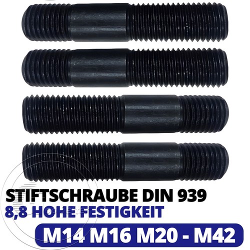 Stiftschraube din 939 - din, hohe