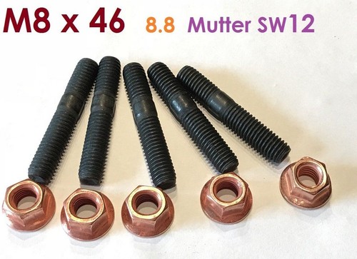 Stück stehbolzen m8x46 8 - 1, 8.8